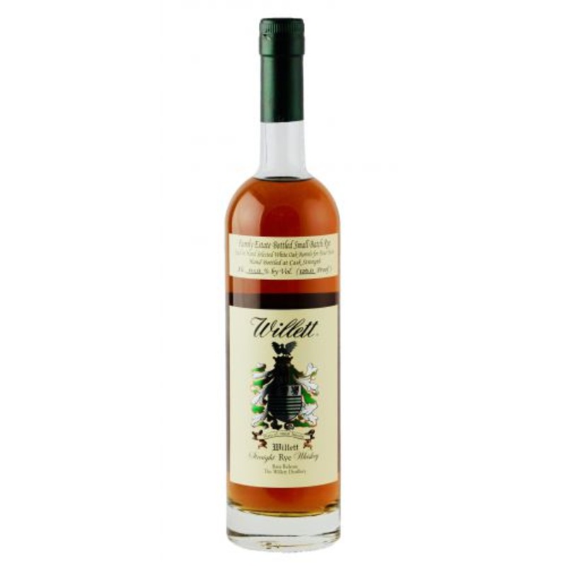 Willett Family Estate Rye 4 year Cask Strength 750 ML