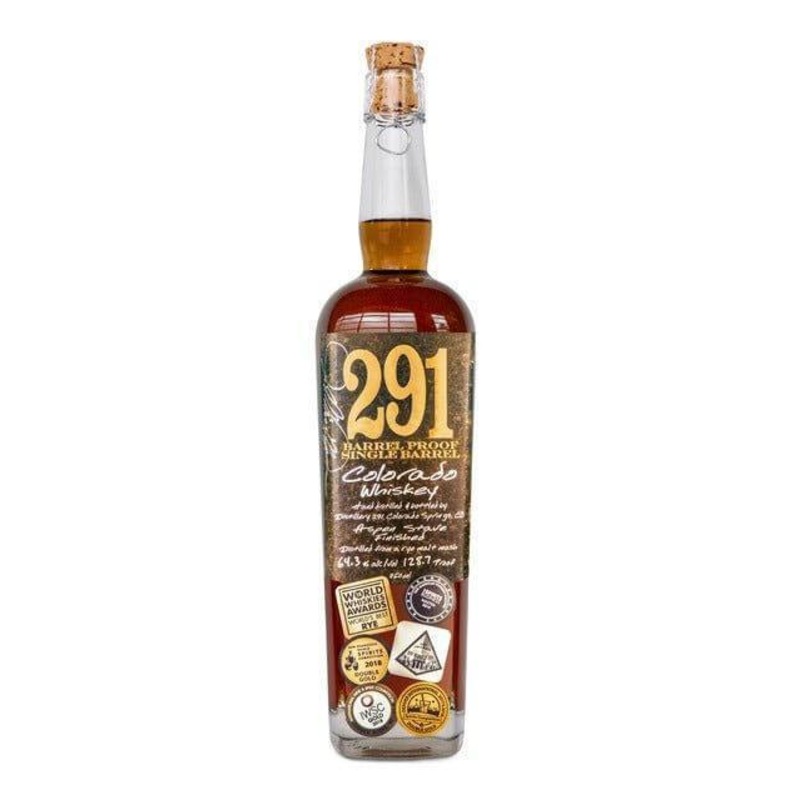 291 COLORADO WHISKEY BARREL PROOF SINGLE BARREL