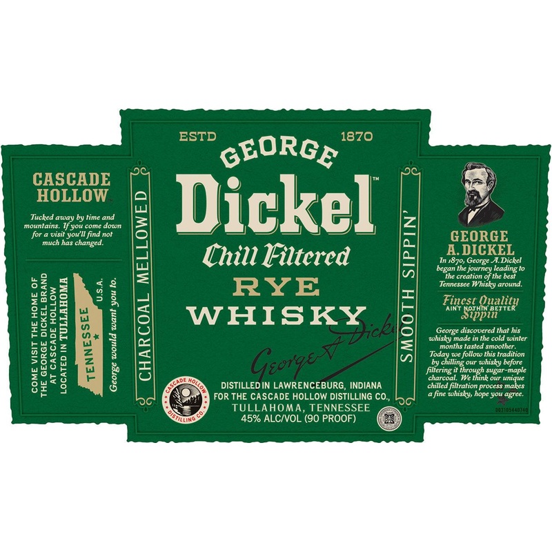 George Dickel Rye Whisky