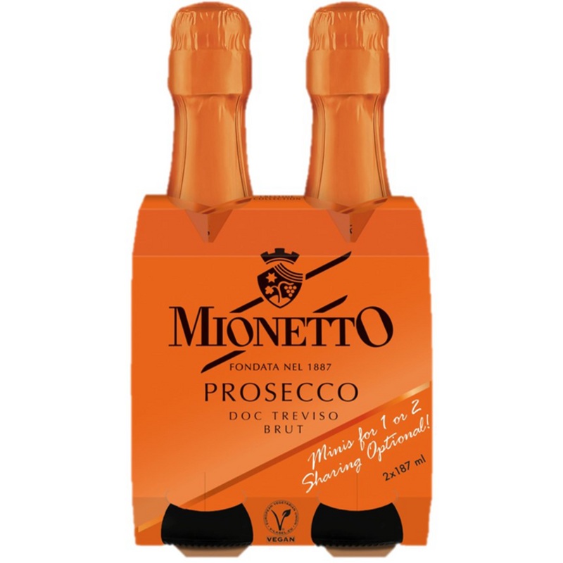 MIONETTO PROSECCO BRUT 12/2PK