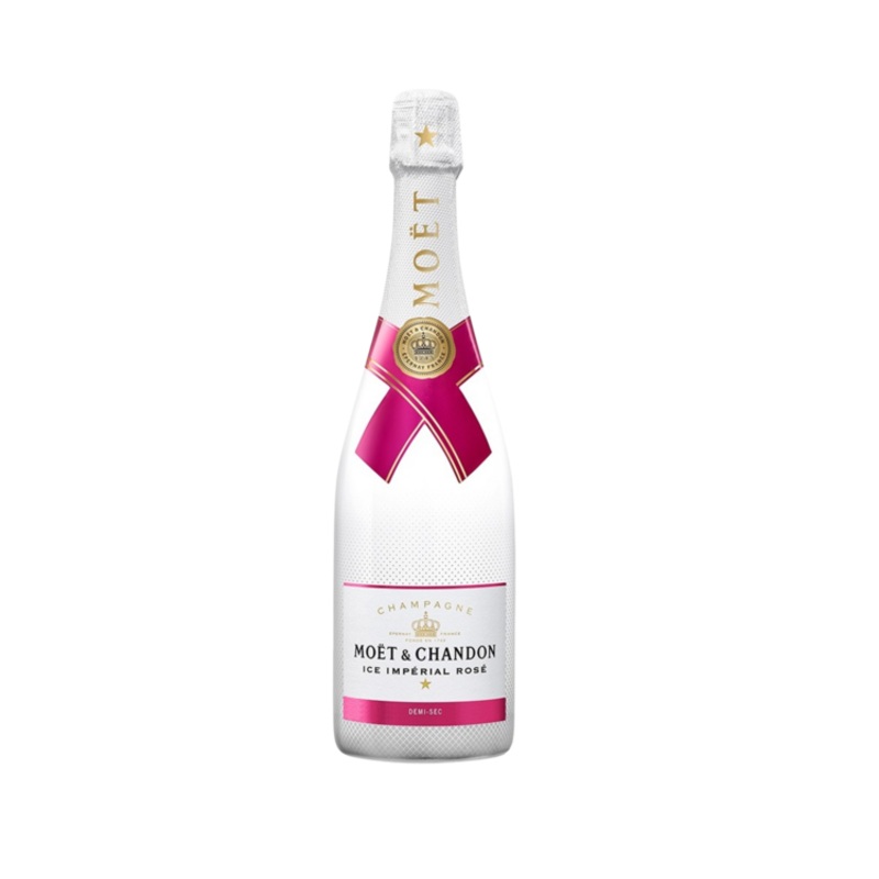 MOET IMPERIAL ICE ROSE W/TAG