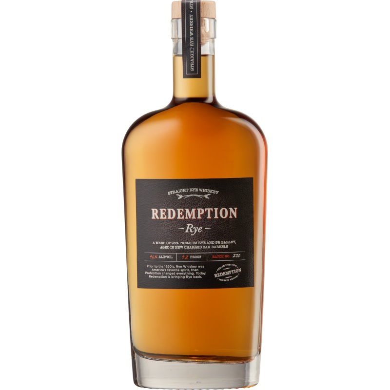 Redemption Rye Whiskey 750 ML