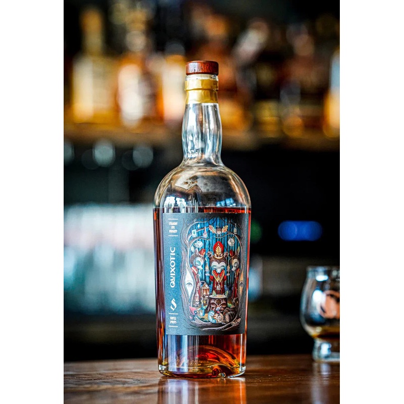 Subtle Spirits Quixotic Straight Rye Whiskey 750 ML