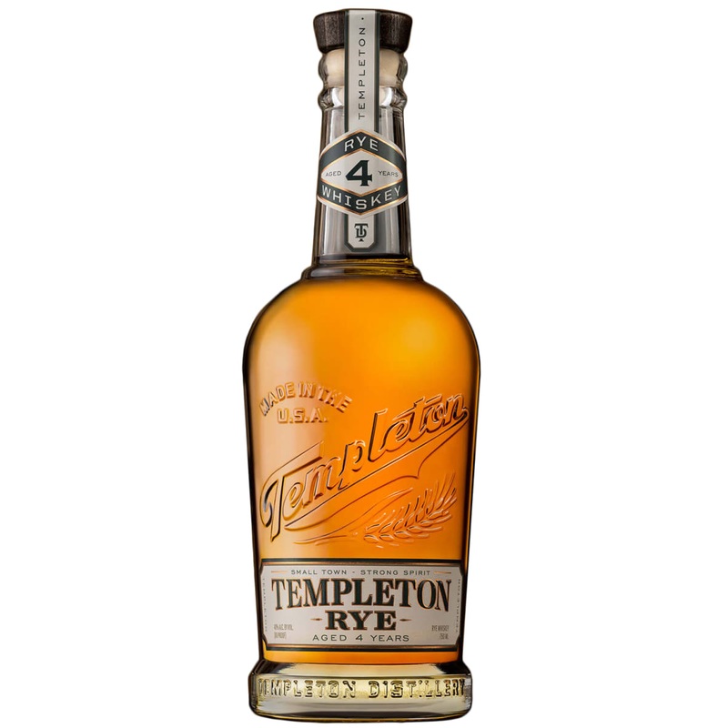 Templeton Rye Whiskey 4 Years 750 ML
