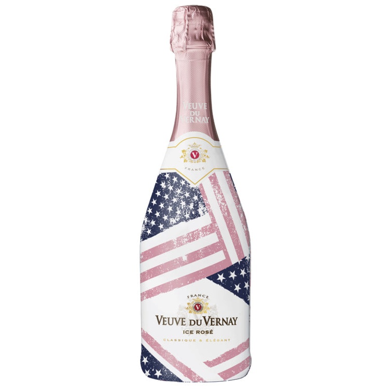 VEUVE DU VERNAY ICE ROSE ST&STRIPE