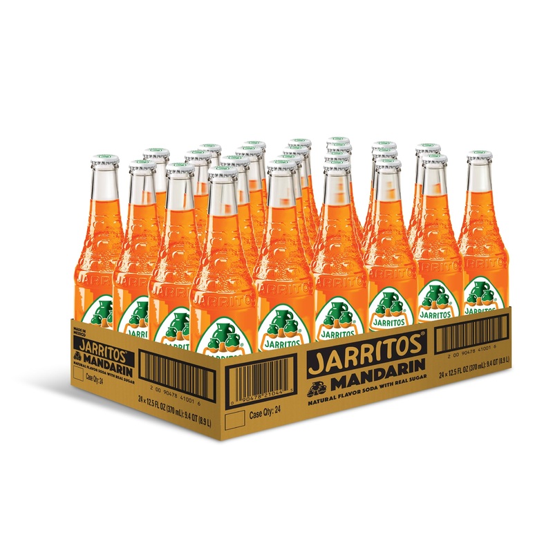 Jarritos Mandarin 24 Pack (12.5 oz Bottles)