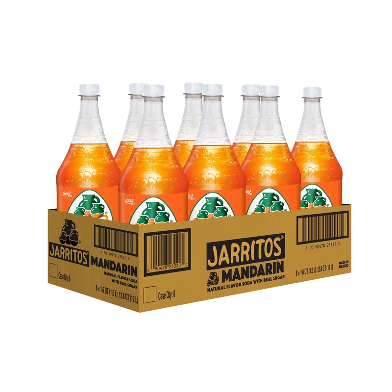 Jarritos Mandarin 8 Pack (1.5 L Bottles)