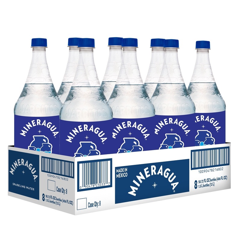 Jarritos Mineragua Club Soda 8 Pack (1.5 L Bottles)