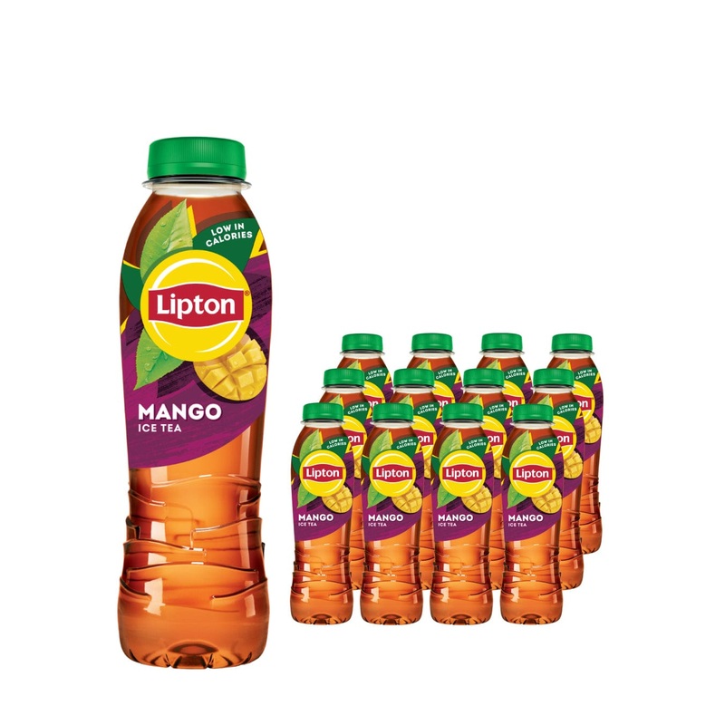 Lipton Mango Flavour Ice Tea Multipack, 12 x 500 ml