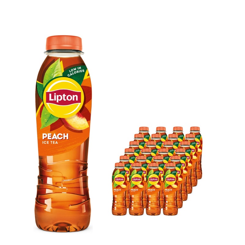 Lipton Peach Flavour Ice Tea Multipack, 24 x 500 ml