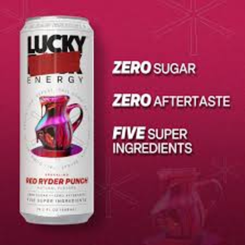 Lucky Red Ryder Punch Energy 19.2oz