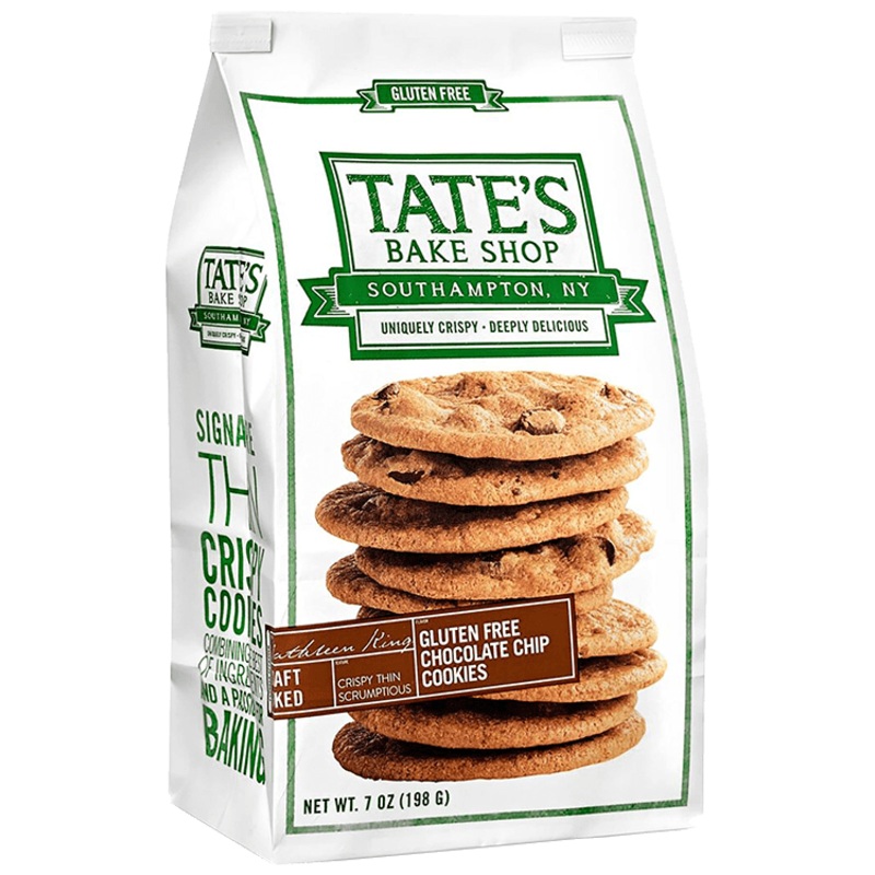 Tate's Bake Shop Gluten-Free Chocolate Chip Cookies, 7 oz