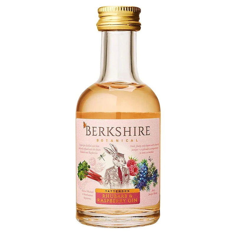 Berkshire Botanical Rhubarb Gin Miniature, 5 cl