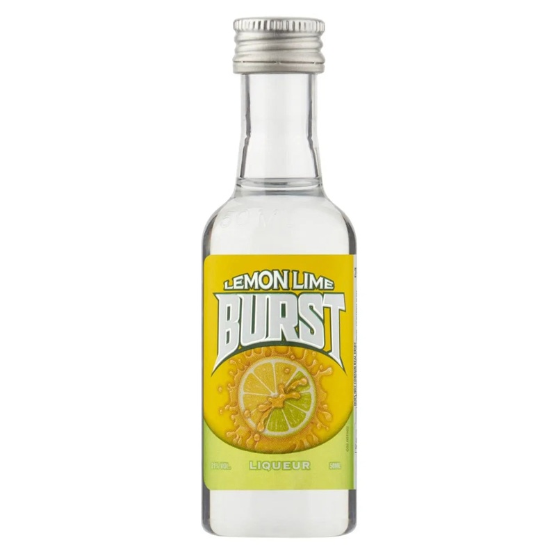 Burst Lemon Lime Liqueur Miniature, 5 cl