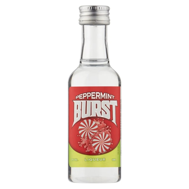 Burst Peppermint Liqueur Miniature, 5 cl