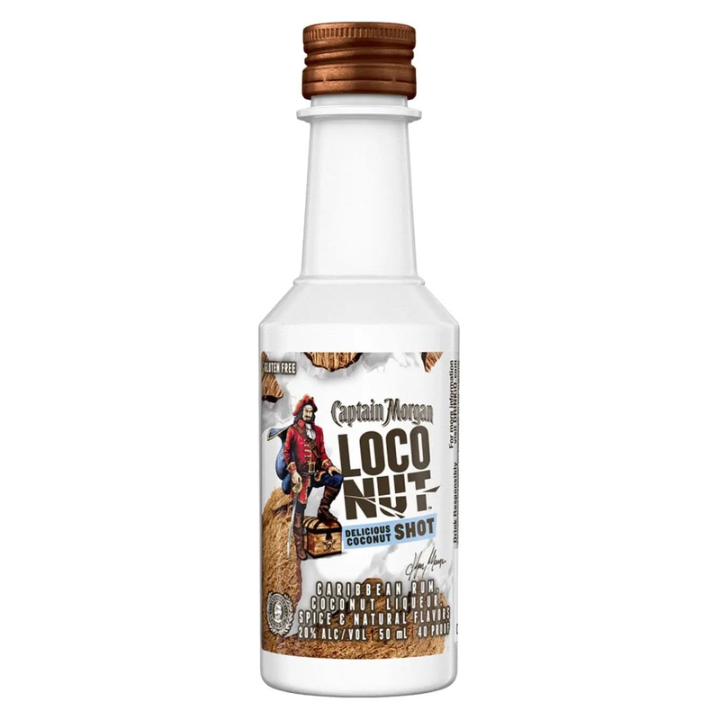 Captain Morgan Loconut Rum Mini, 5 cl