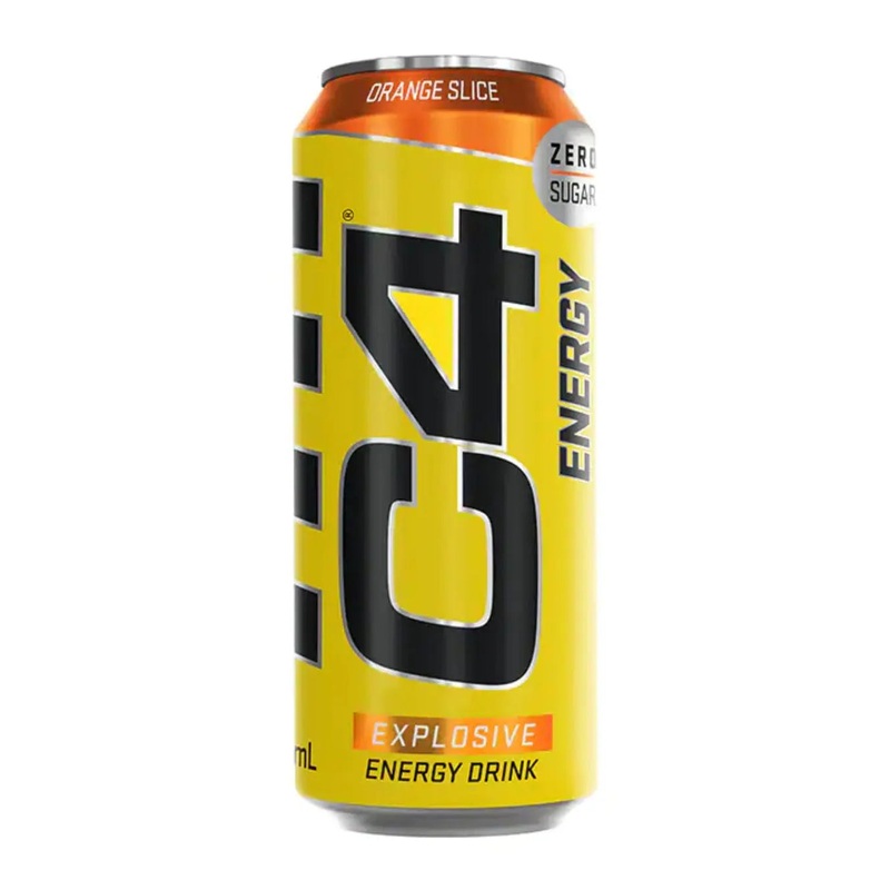Cellucor C4 Energy Carbonated Orange Slice, 500 ml