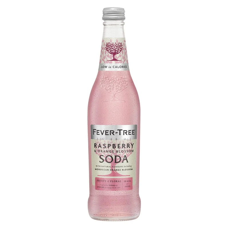 Fever-Tree Raspberry & Orange Blossom Soda Water, 500 ml