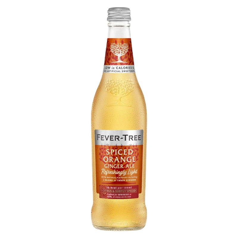 Fever-Tree Refreshingly Light Spiced Orange Ginger Ale, 500 ml