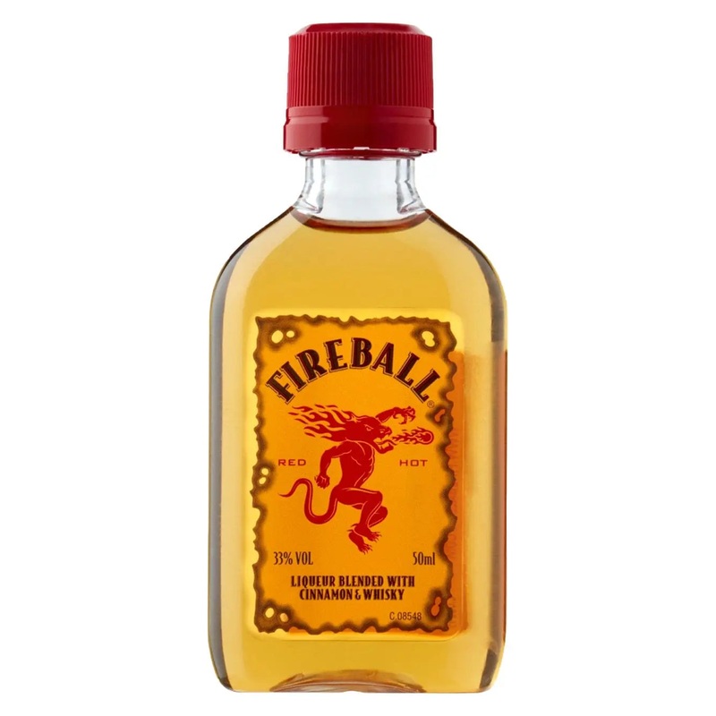 Fireball Whisky Liqueur Miniature, 5 cl