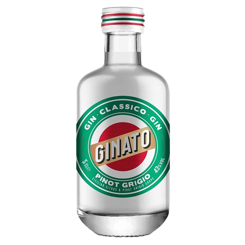 Ginato Pinot Grigio Gin Miniature, 5 cl