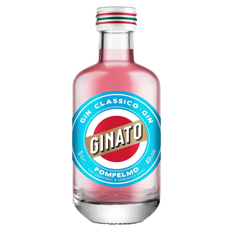 Ginato Pomelo Italian Gin Miniature, 5 cl