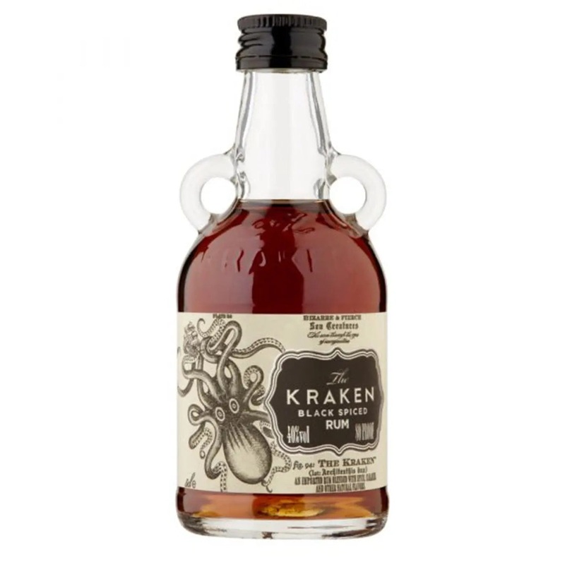 Kraken Black Spiced Rum Miniature, 5 cl