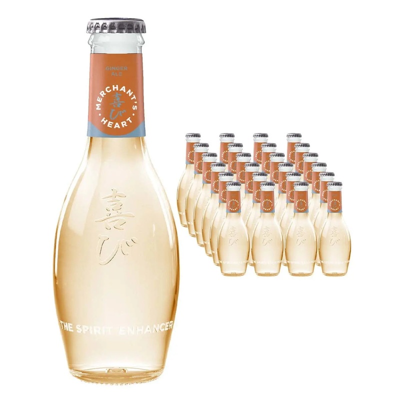 Merchant's Heart Ginger Ale Multipack, 24 x 200 ml