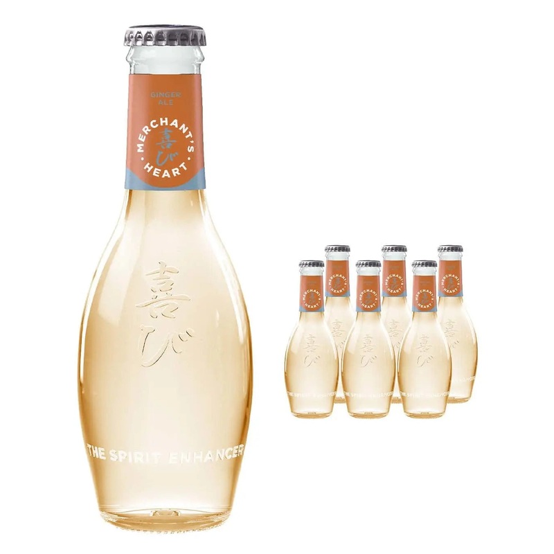 Merchant's Heart Ginger Ale Multipack, 6 x 200 ml