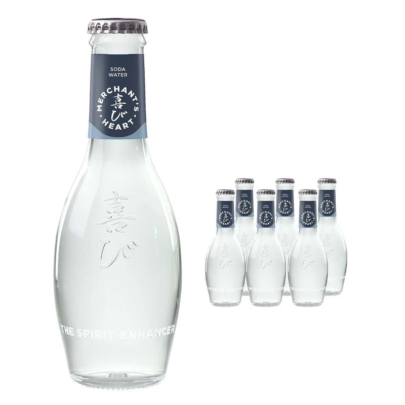 Merchant's Heart Soda Water Multipack, 6 x 200 ml