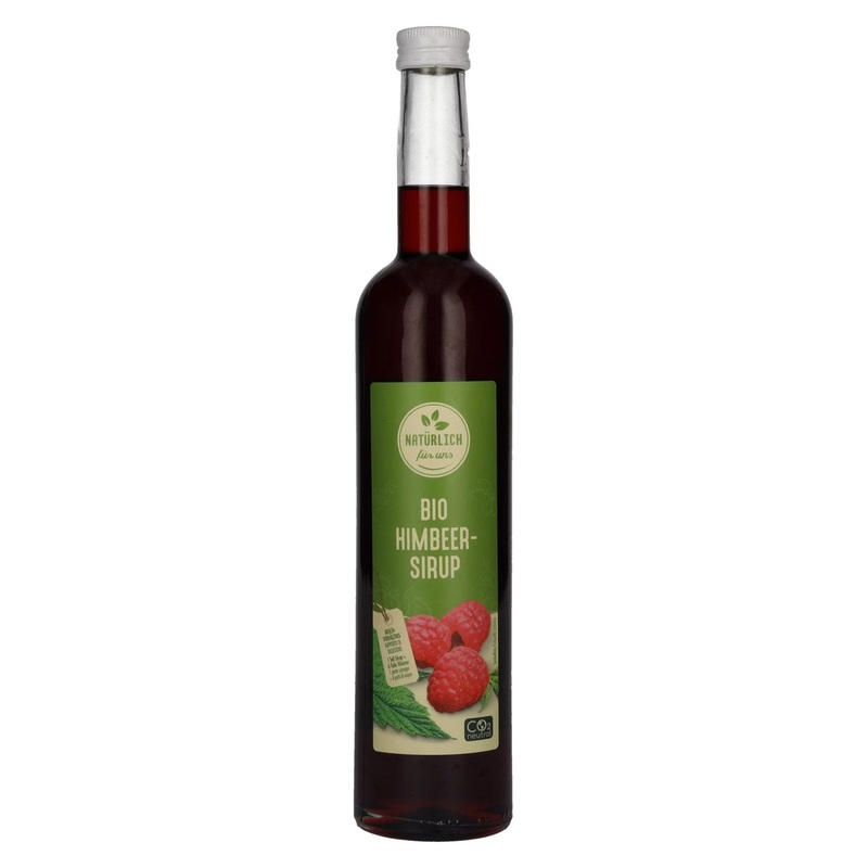Naturally for us Organic Raspberry Syrup 0.5l