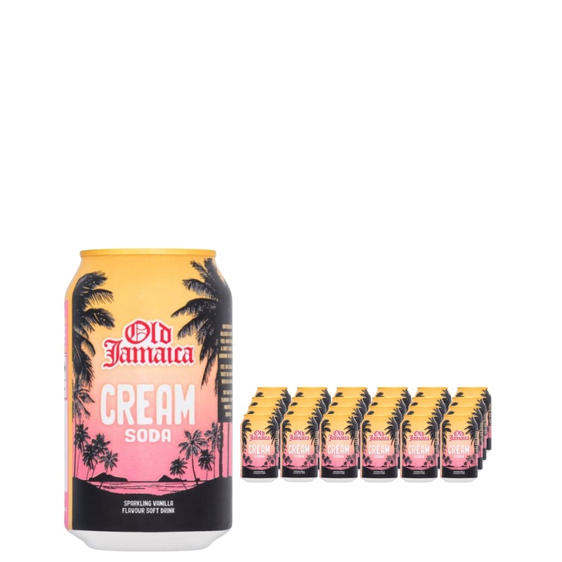 Old Jamaica Cream Soda Can Multipack, 24 x 330 ml