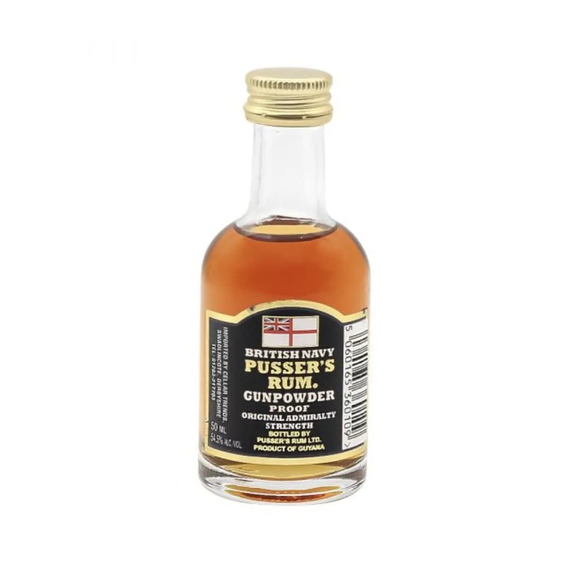Pusser's Gunpowder Proof Rum Miniature, 5 cl