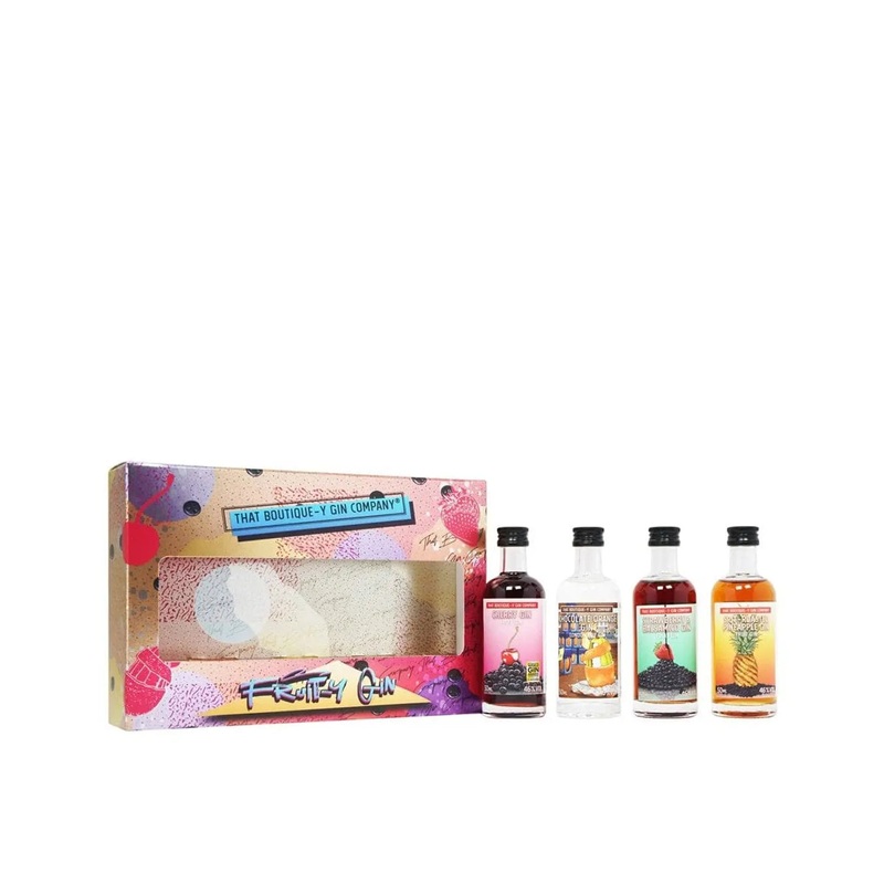 That Boutique-y Gin Company Fruity Gin Miniature Gift Pack 4 x 5 cl