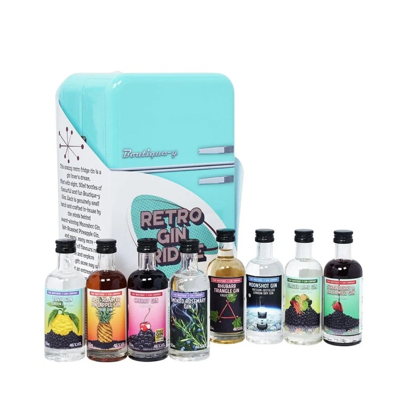 That Boutique-y Gin Company Retro Fridge Gin Miniature,  8 x 5 cl
