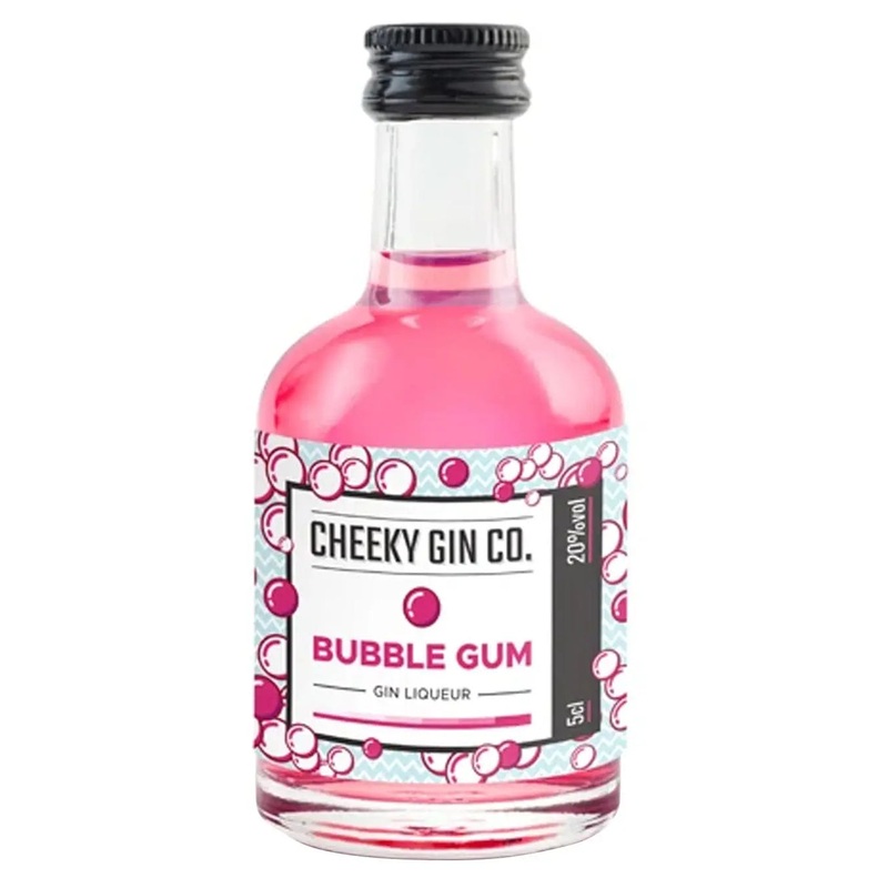 The Cheeky Gin Co. Bubblegum Gin Liqueur Miniature, 5 cl