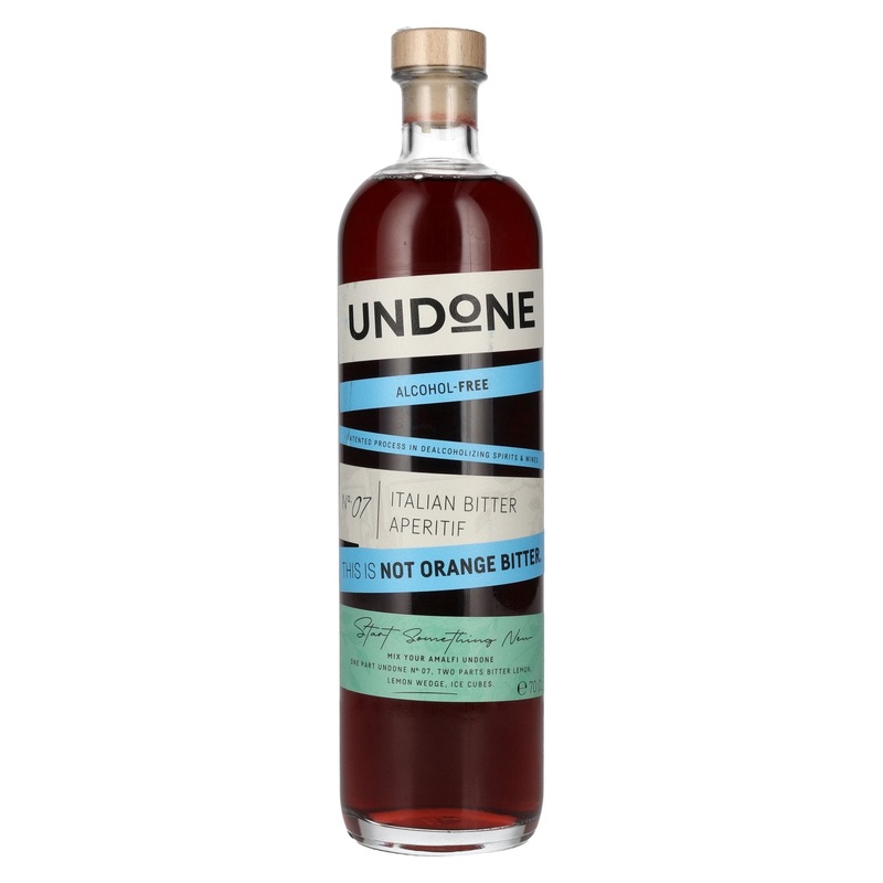 Undone Italian Bitter This is not Orange Bitter alcohol-free 0,7l