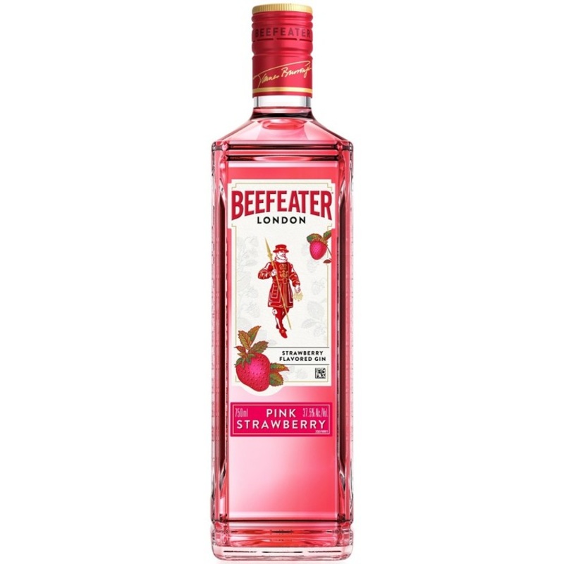 BEEFEATER STRAWBERRY FLAVORED GIN PINK 75 750ML