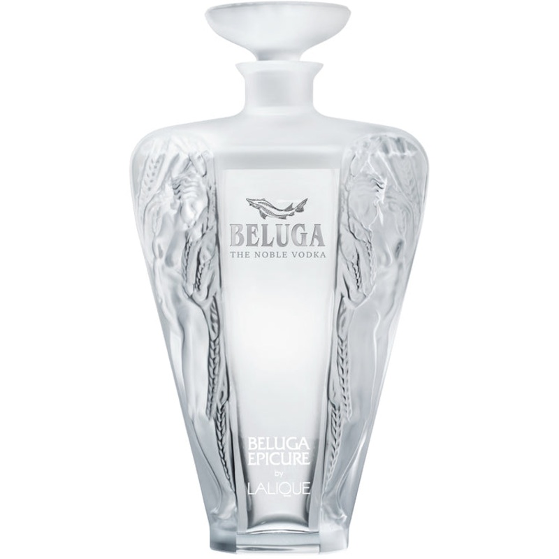 BELUGA VODKA NOBLE BELUGA EPICURE BY LALIQUE 80 750ML