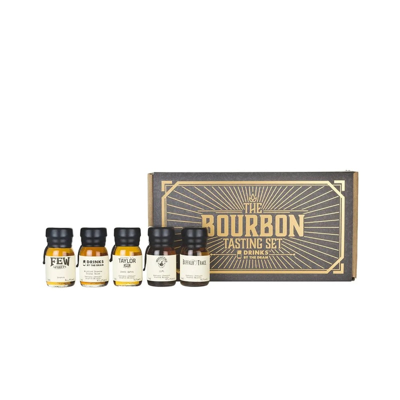 Drinks By The Dram Bourbon Tasting  Miniature set, 5 x 3 cl