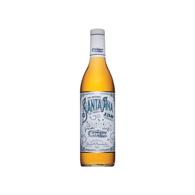 RON HACIENDA SANTA ANA OVERPROOF RUM CASK STRENGTH 138 750ML