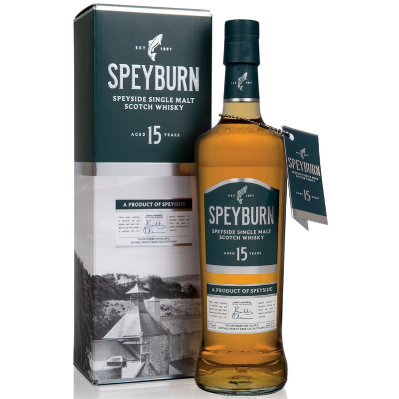 SPEYBURN SINGLE MALT SCOTCH 15 YR 92 750ML