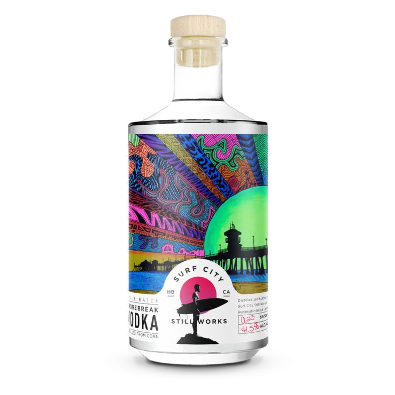 SURF CITY STILL WORKS VODKA SMALL BATCH 82 750ML