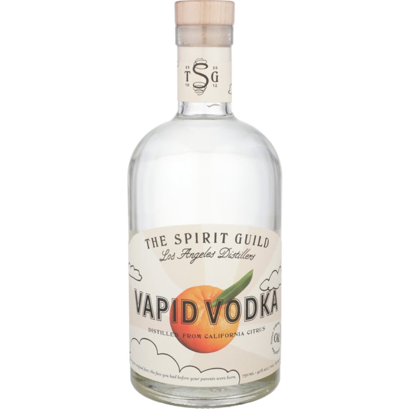 THE SPIRIT GUILD VODKA VAPID 80 750ML