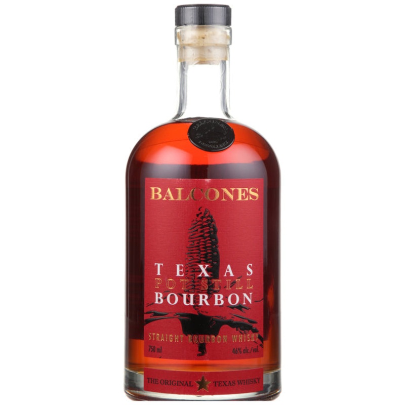 BALCONES STRAIGHT BOURBON TEXAS POT STILL 92 750ML