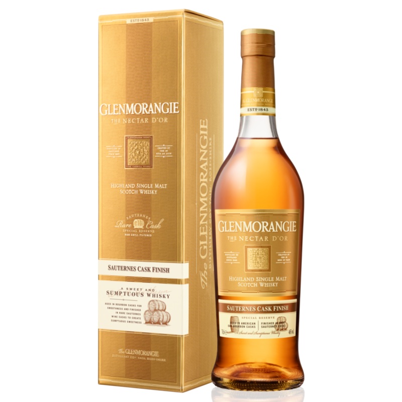 GLENMORANGIE SINGLE MALT SCOTCH THE NECTAR D'OR SAUTERNES CASK FINISH 92 750ML