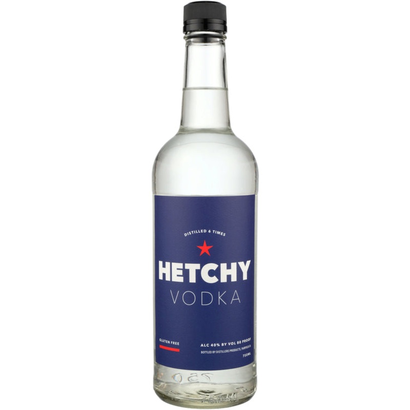 HETCHY VODKA 80 750ML