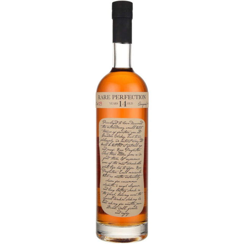 RARE PERFECTION CANADIAN WHISKY RARE LOT OVERPROOF 14 YR 100.7 750ML