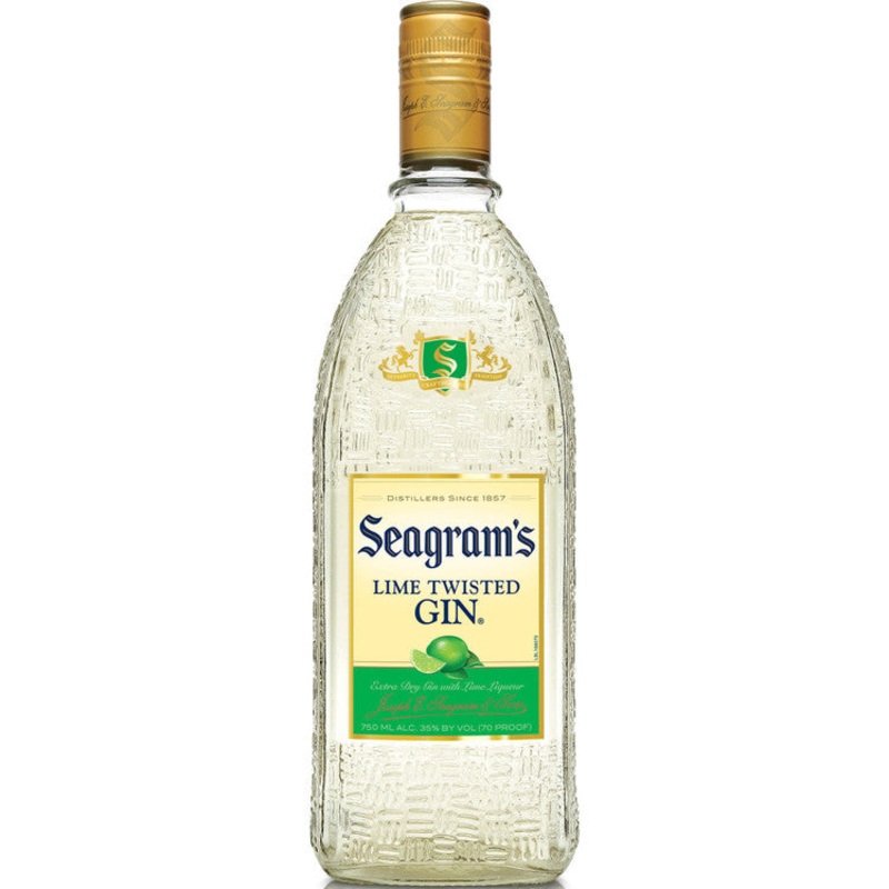 SEAGRAM'S LIME FLAVORED GIN TWISTED 70 750ML