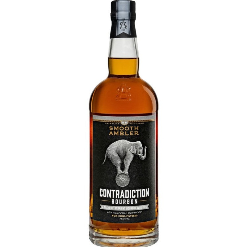 SMOOTH AMBLER BLENDED BOURBON CONTRADICTION 92 750ML